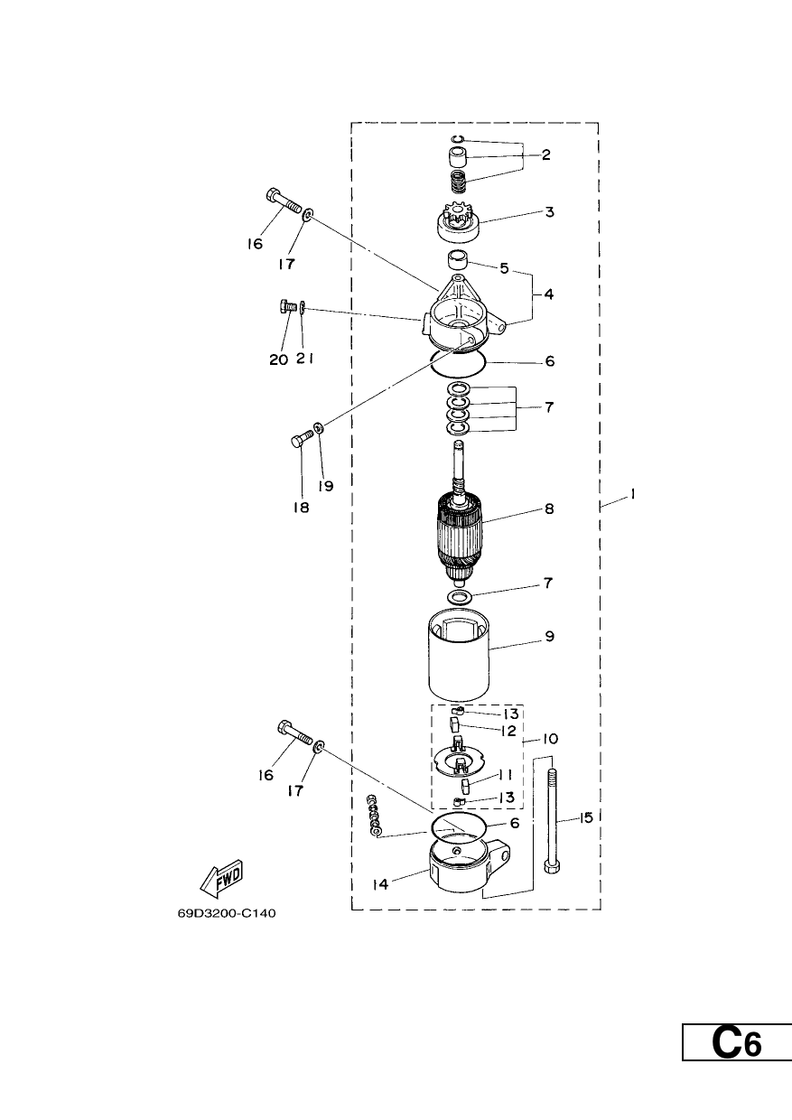 STARTING MOTOR