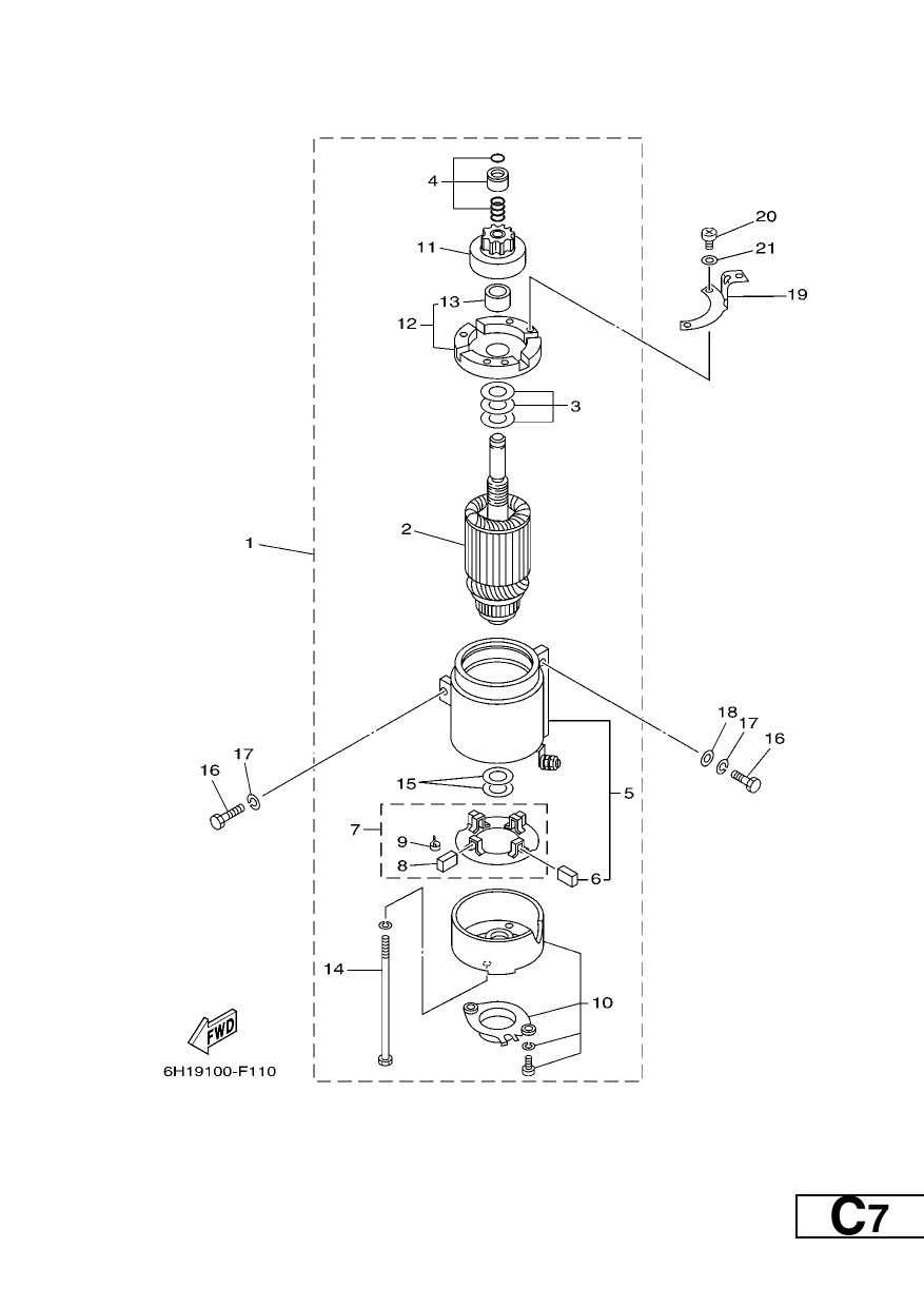 STARTING MOTOR