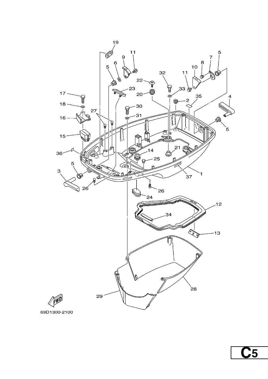 BOTTOM COWLING