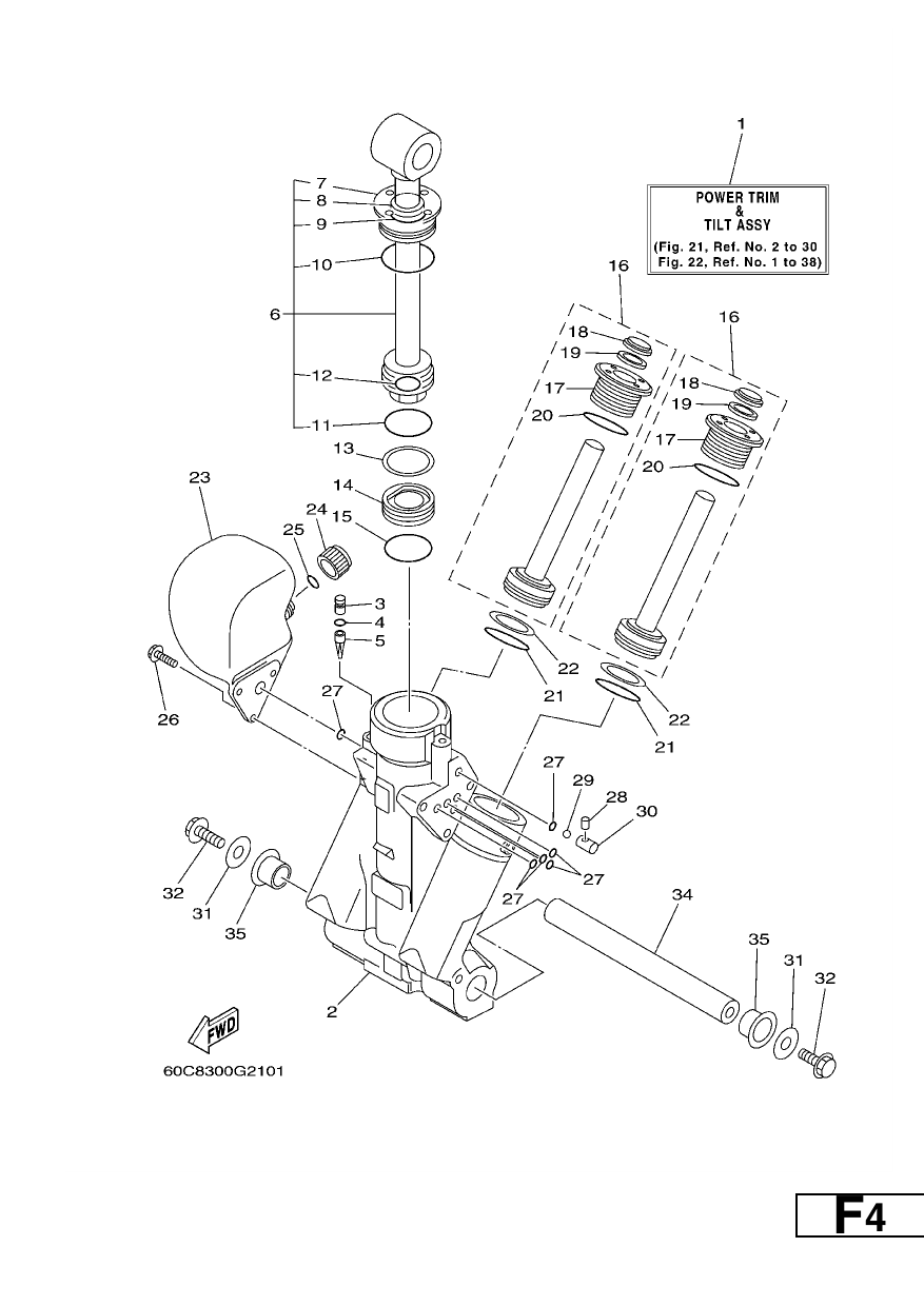 POWER TRIM & TILT ASSY 1