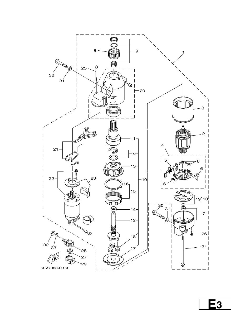 STARTING MOTOR