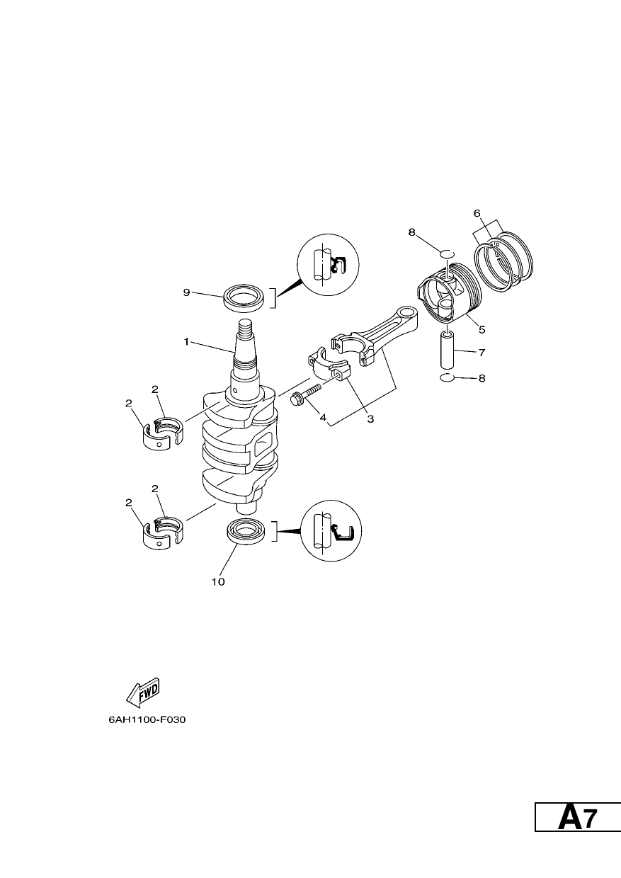 CRANKSHAFT & PISTON