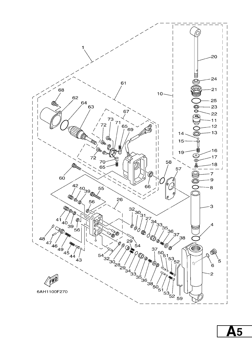POWER TILT ASSY
