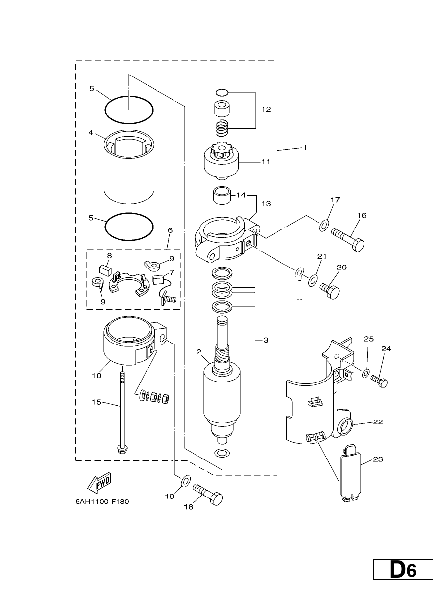 STARTING MOTOR