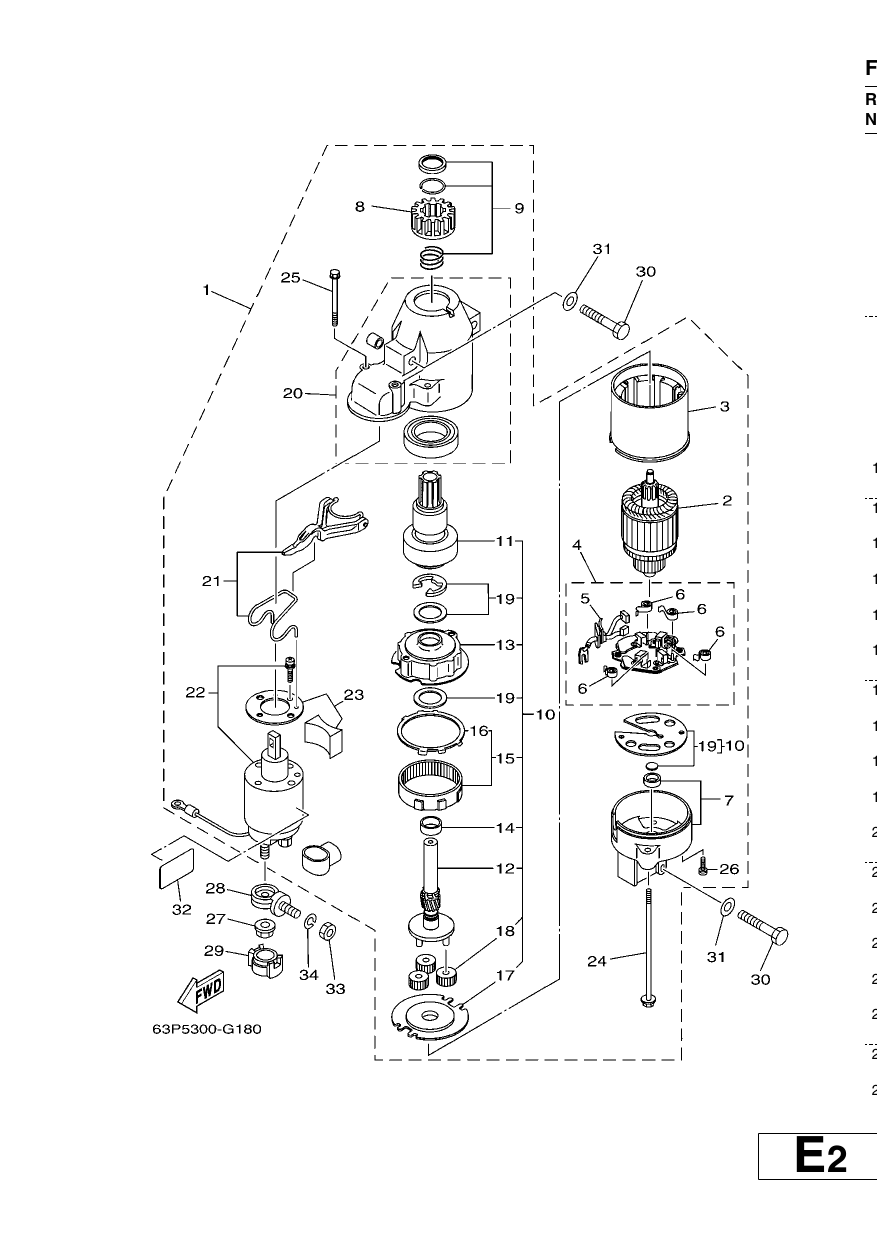 STARTING MOTOR