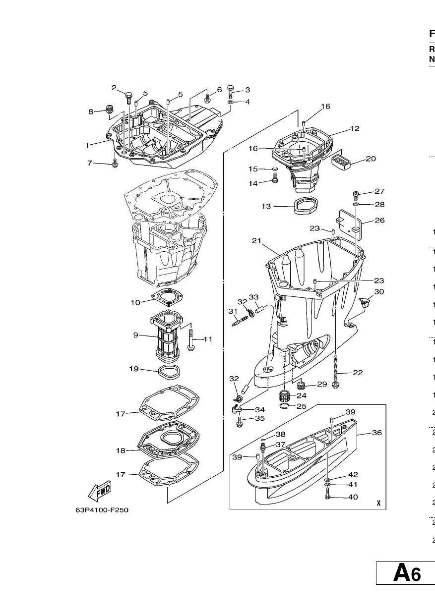 UPPER CASING — F150AET’08 – 63P5 2008