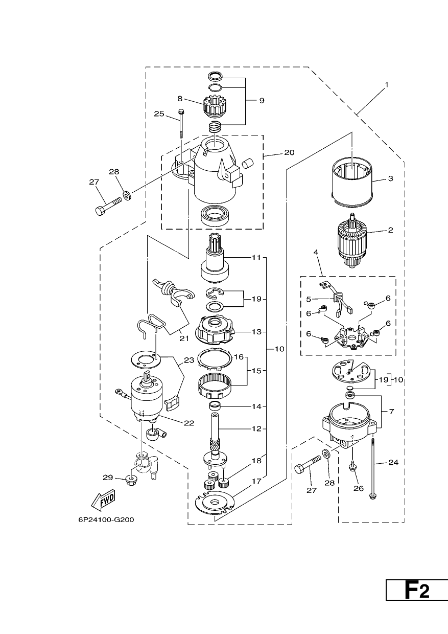STARTING MOTOR