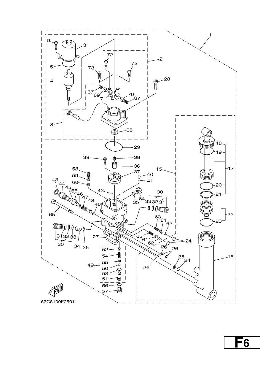 POWER TRIM & TILT ASSY