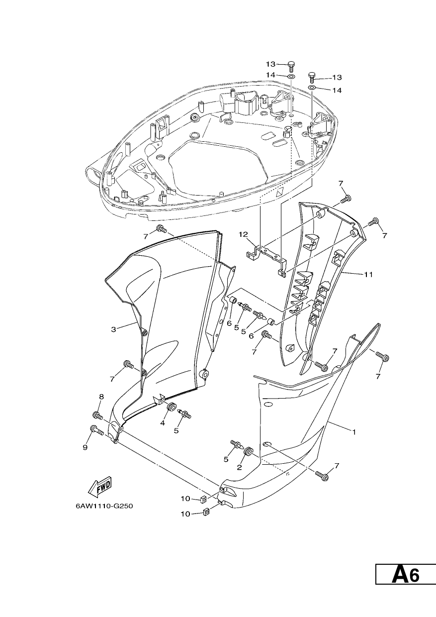 BOTTOM COWLING 3