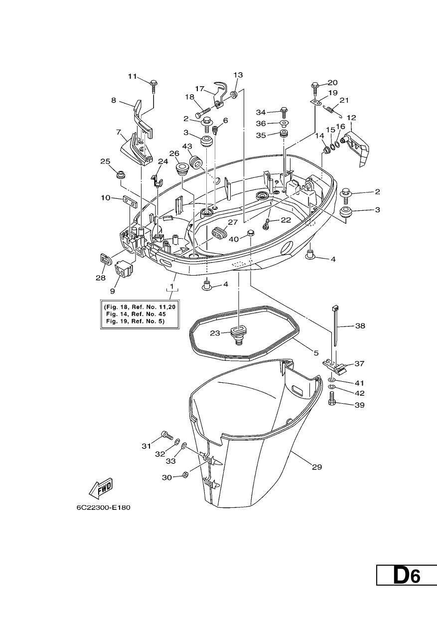 BOTTOM COWLING 1