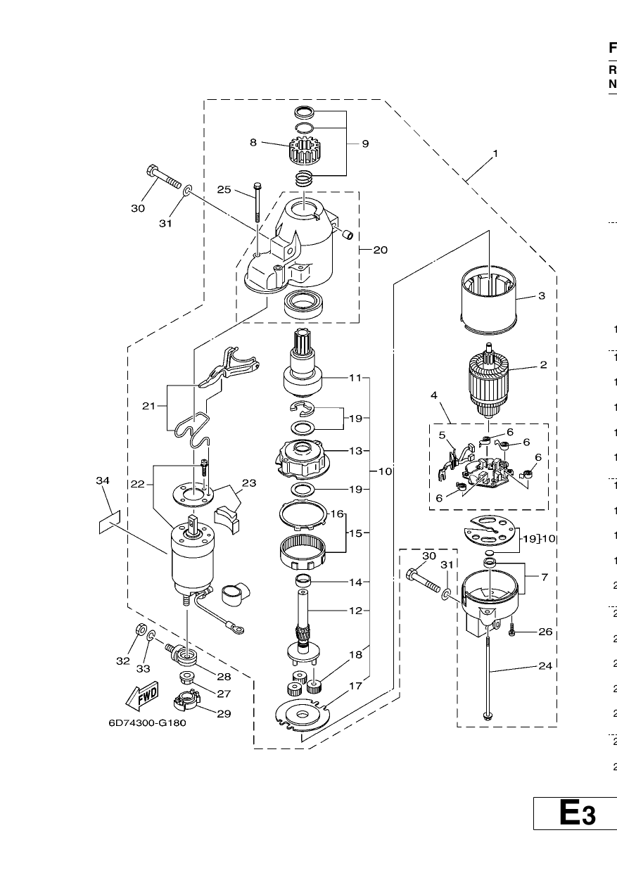 STARTING MOTOR