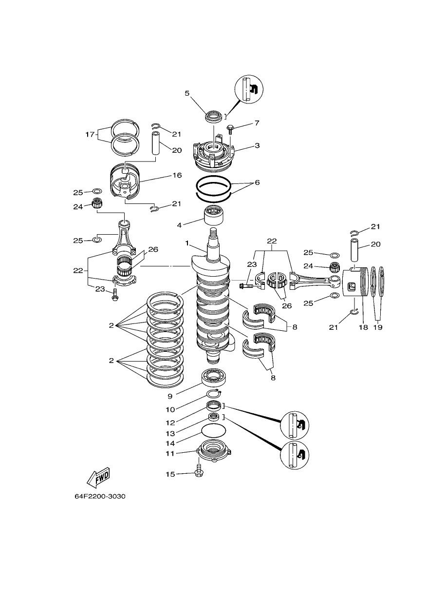 CRANKSHAFT & PISTON