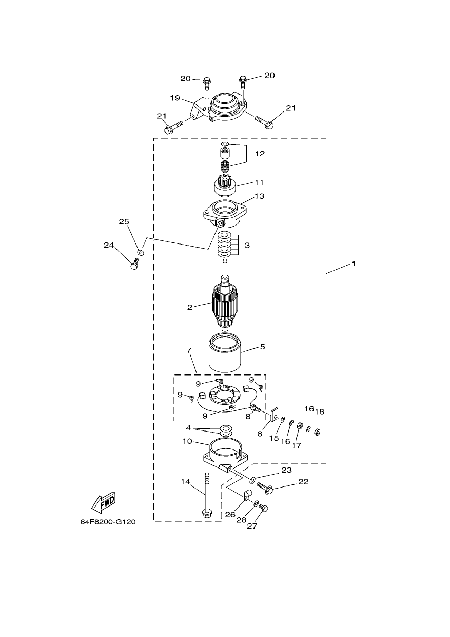 STARTING MOTOR