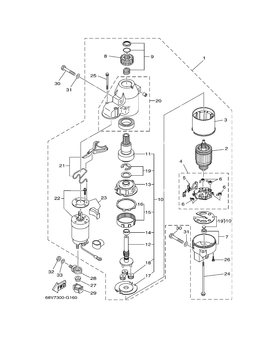 STARTING MOTOR