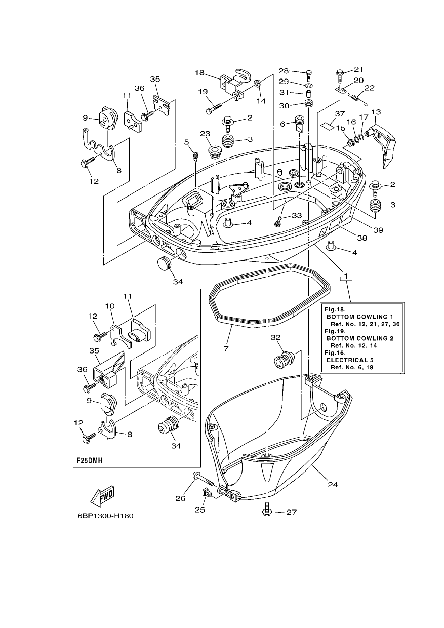 BOTTOM COWLING 1