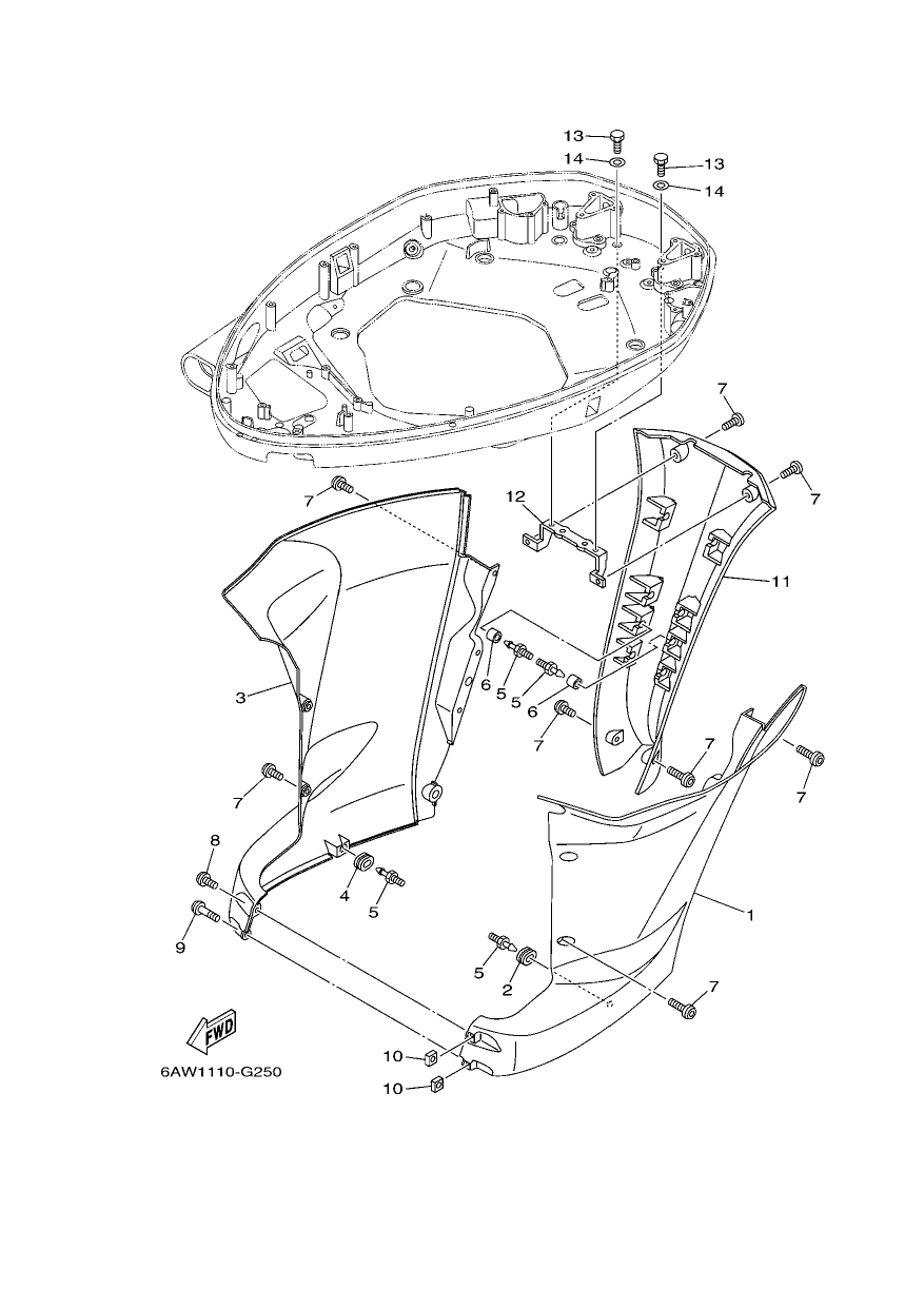 BOTTOM COWLING 3
