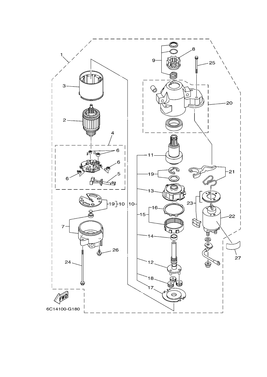 STARTING MOTOR