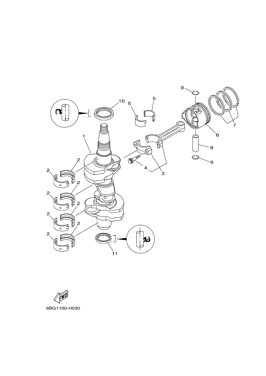 CRANKSHAFT & PISTON