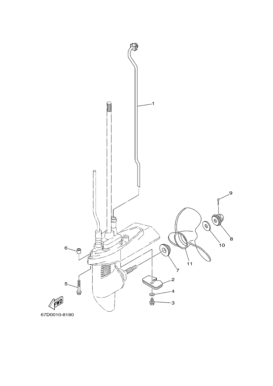 LOWER CASING & DRIVE 2