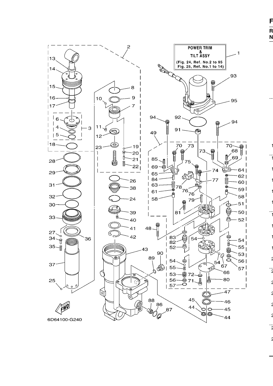 POWER TRIM & TILT ASSY 1
