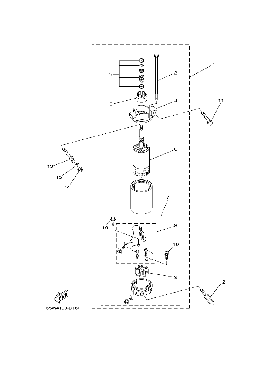 STARTING MOTOR