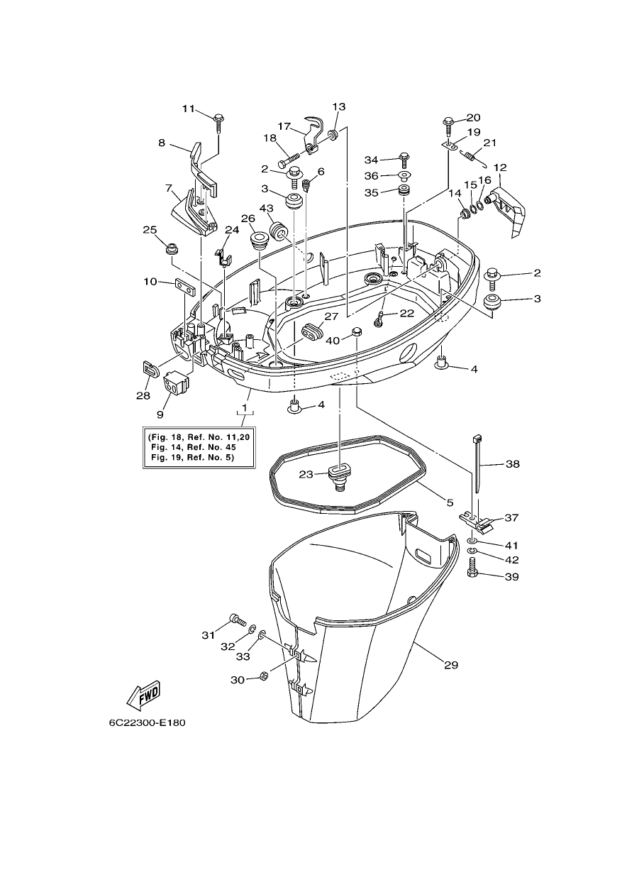 BOTTOM COWLING 1