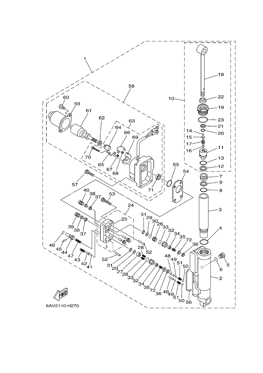 POWER TILT ASSY