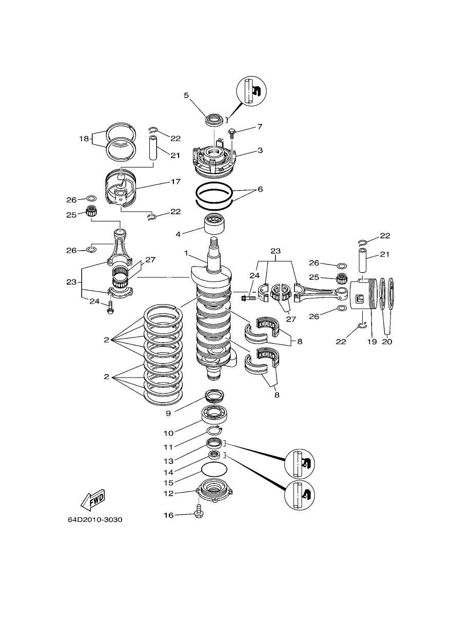 CRANKSHAFT & PISTON