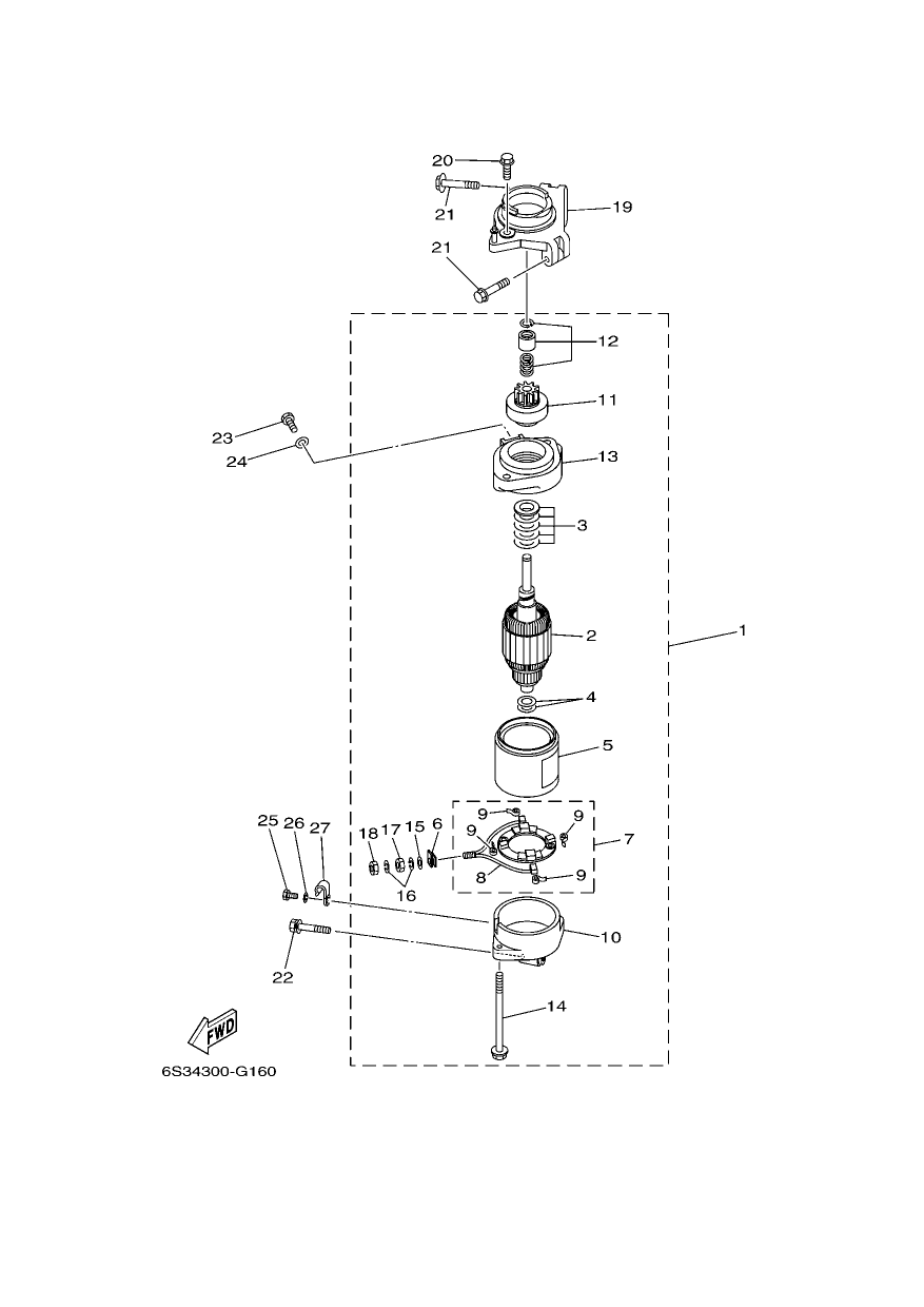 STARTING MOTOR