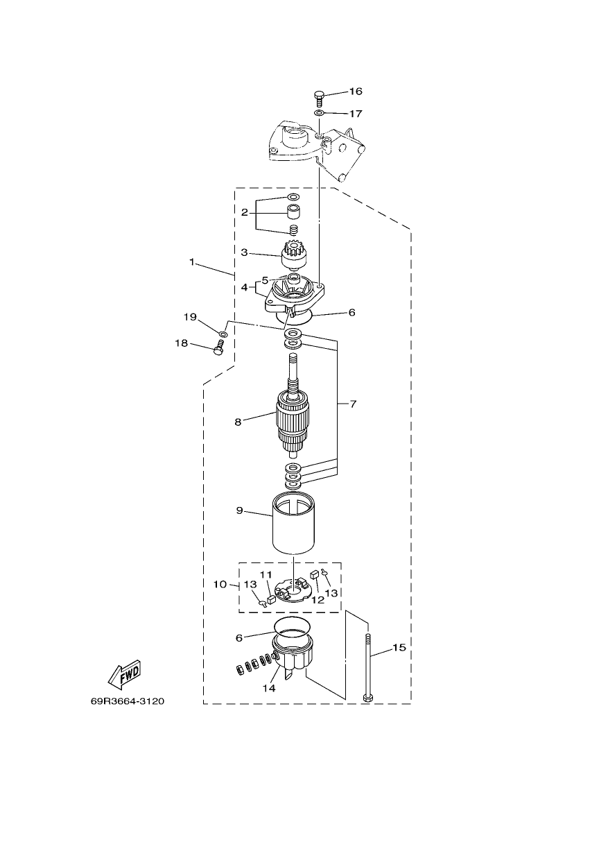 STARTING MOTOR
