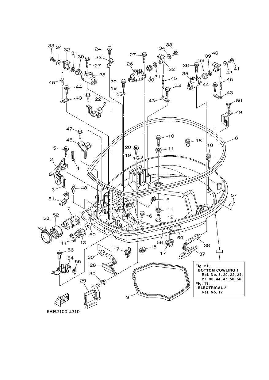 BOTTOM COWLING 1