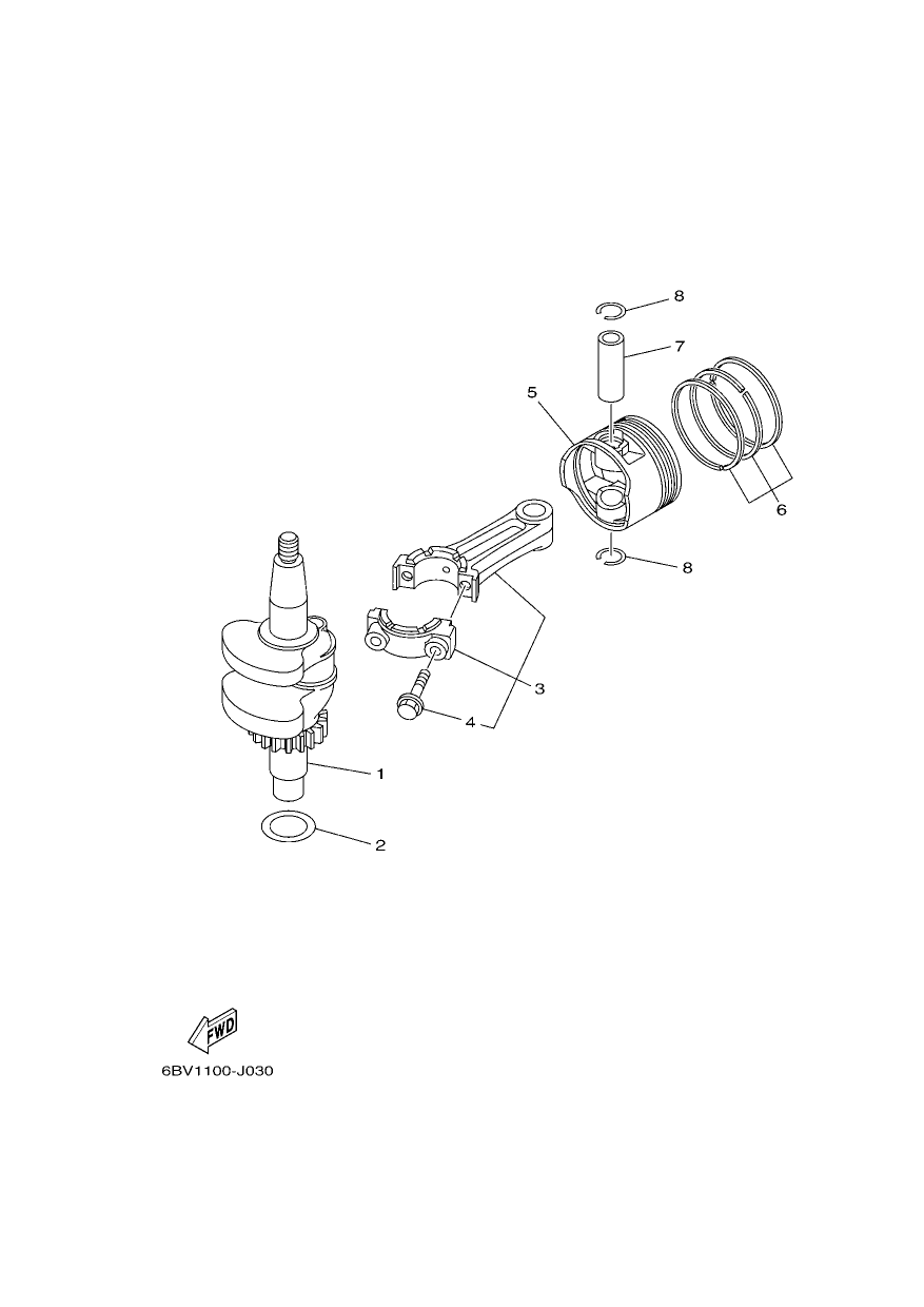 CRANKSHAFT & PISTON