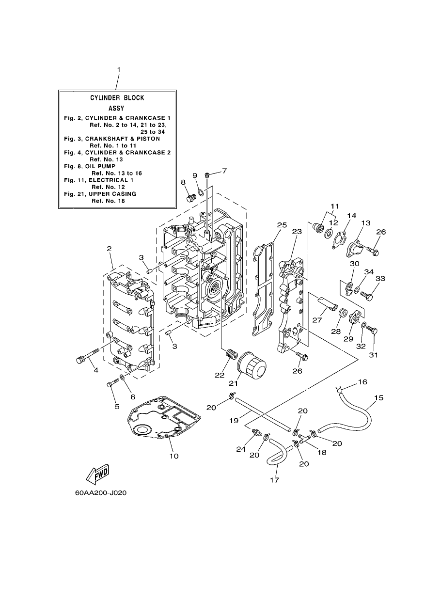 CYLINDER & CRANKCASE 1