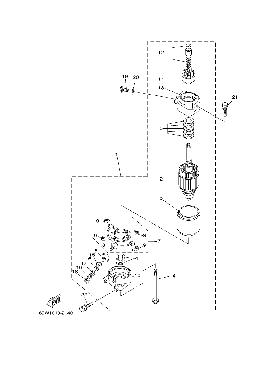 STARTING MOTOR