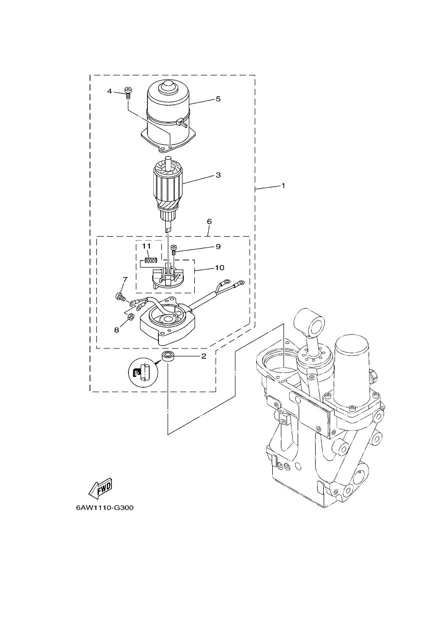 POWER TRIM & TILT ASSY 2