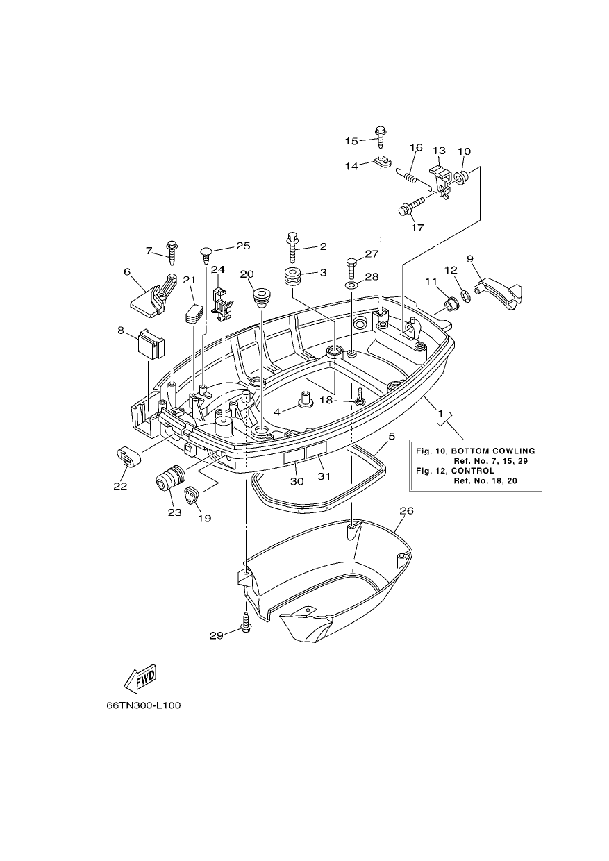 BOTTOM COWLING