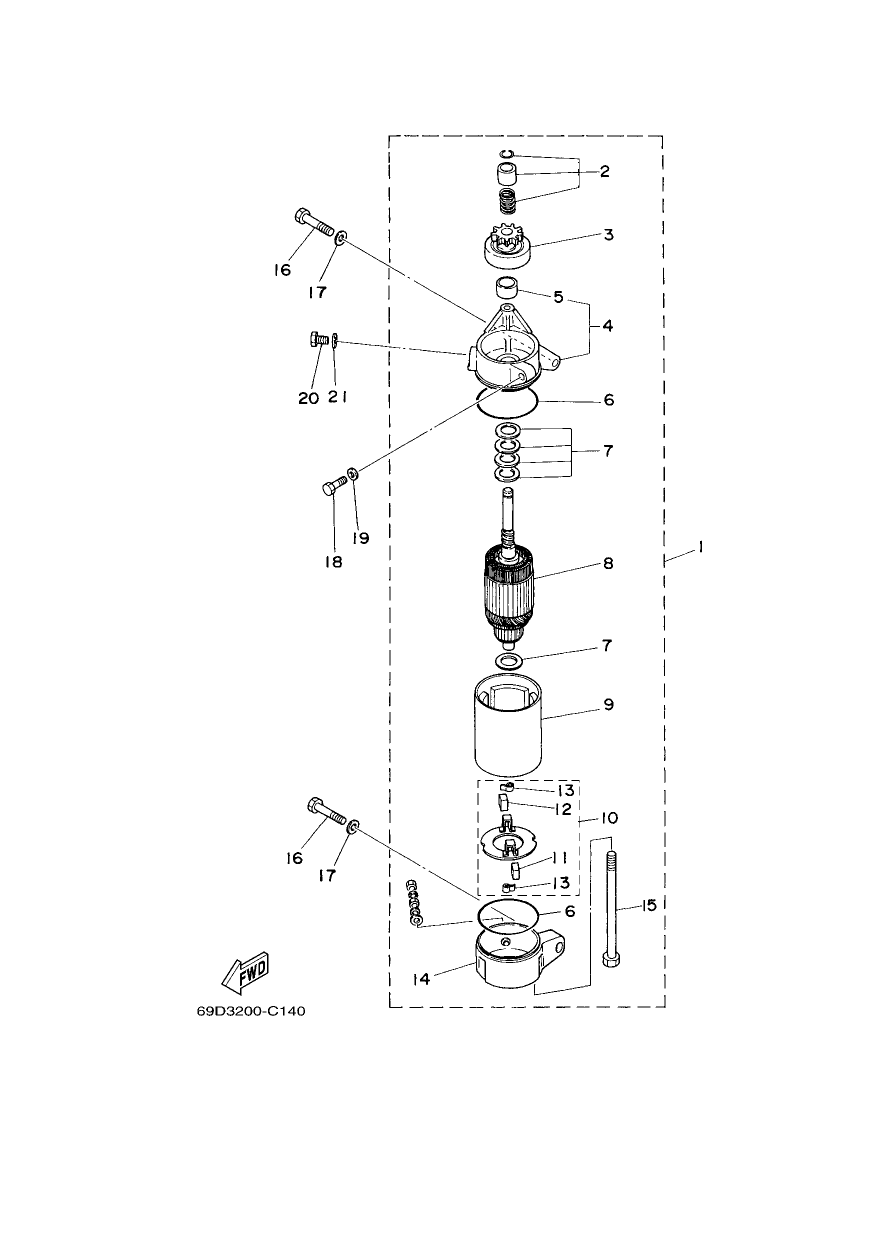 STARTING MOTOR