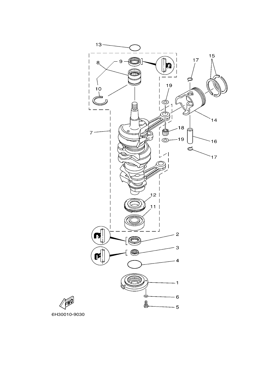 CRANKSHAFT & PISTON