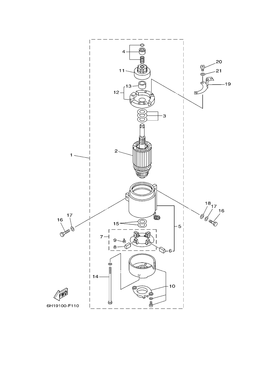 STARTING MOTOR