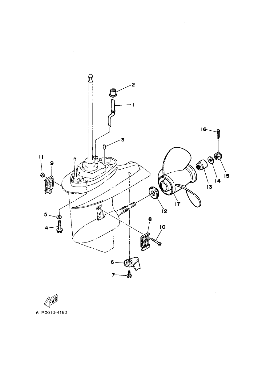 LOWER CASING & DRIVE 2