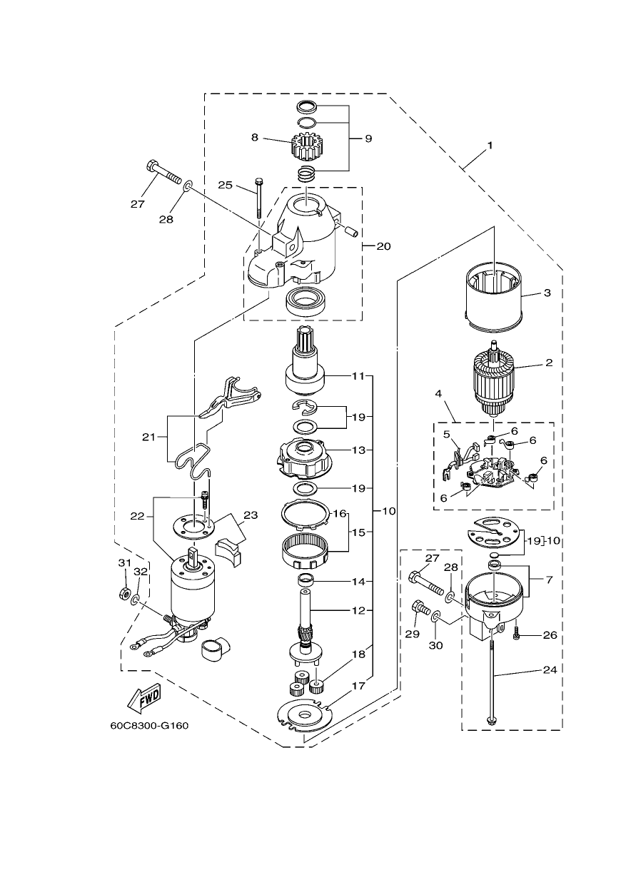 STARTING MOTOR