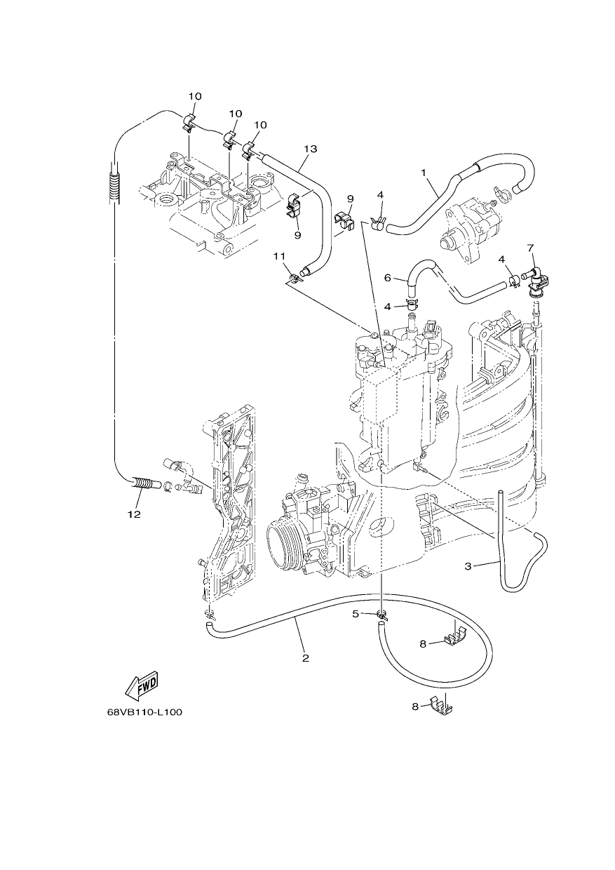 FUEL INJECTION PUMP 2 — F115AET’12 – 68VB 2012