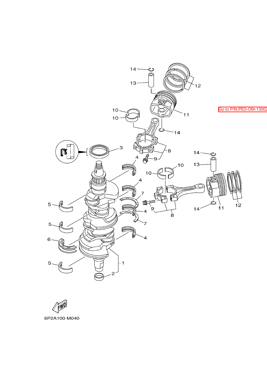 CRANKSHAFT & PISTON