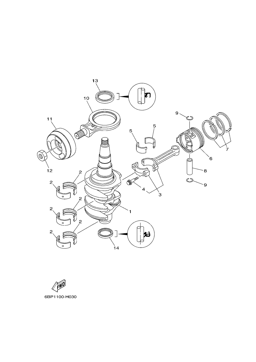 CRANKSHAFT & PISTON