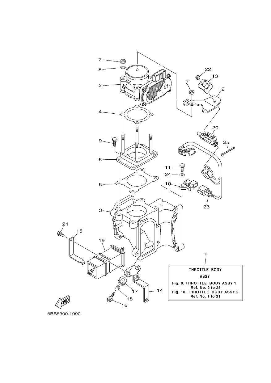 THROTTLE BODY ASSY 1