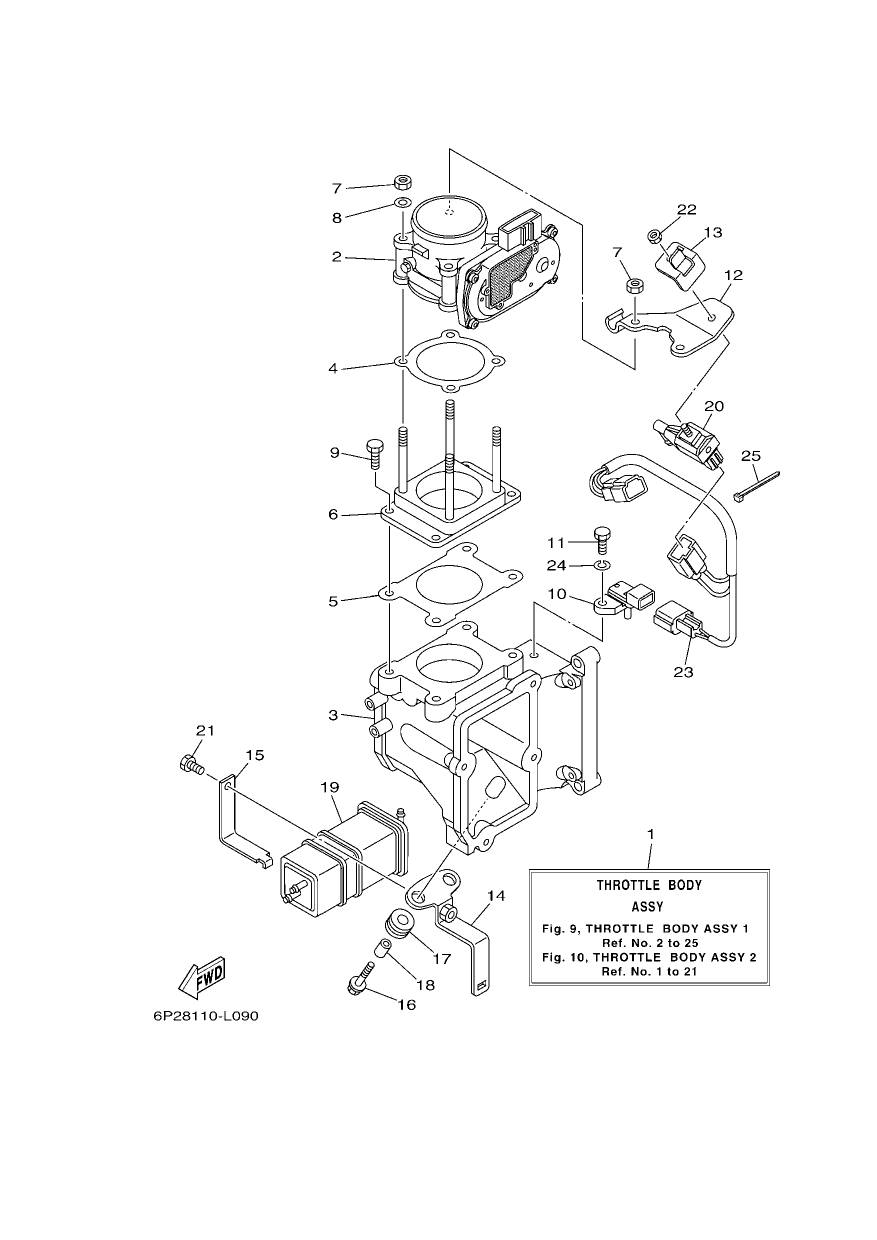 THROTTLE BODY ASSY 1