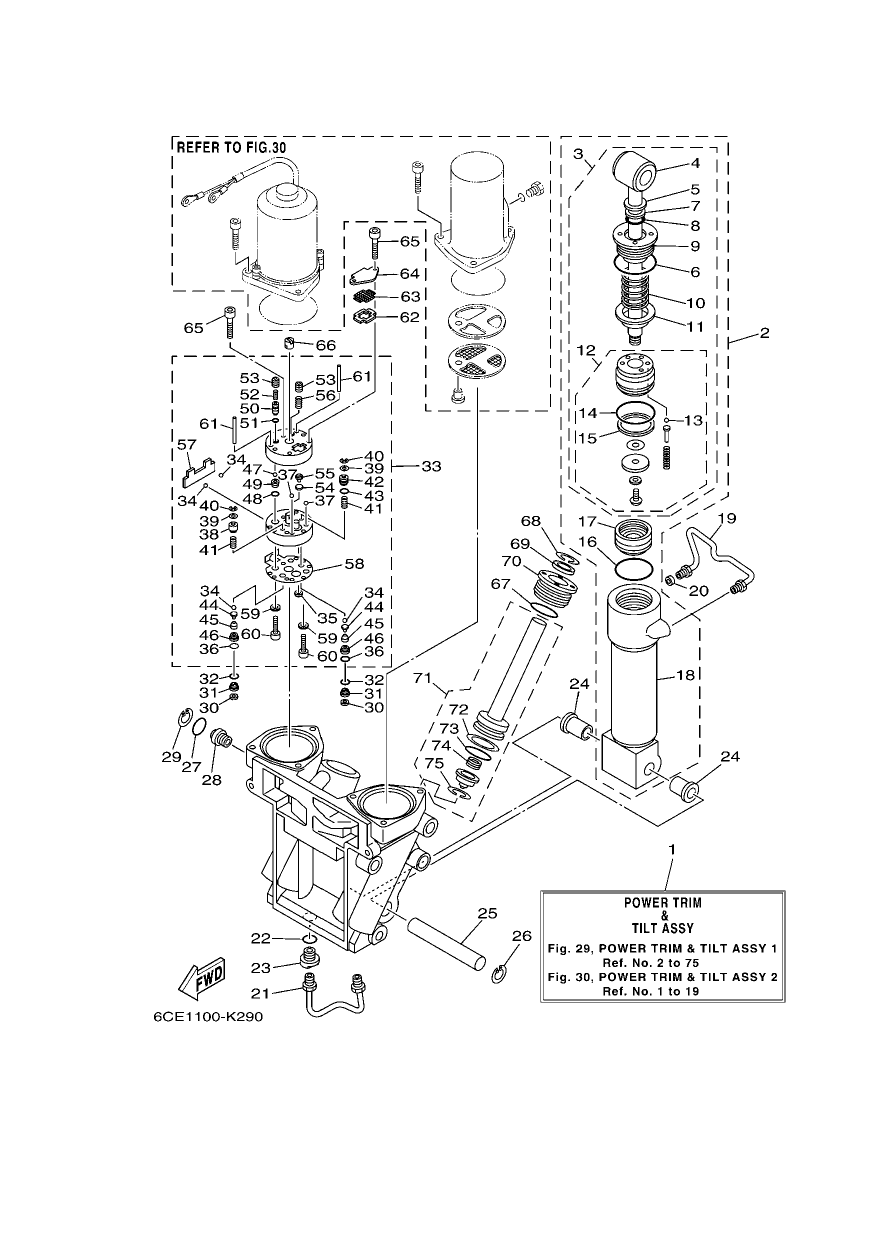 POWER TRIM & TILT ASSY 1