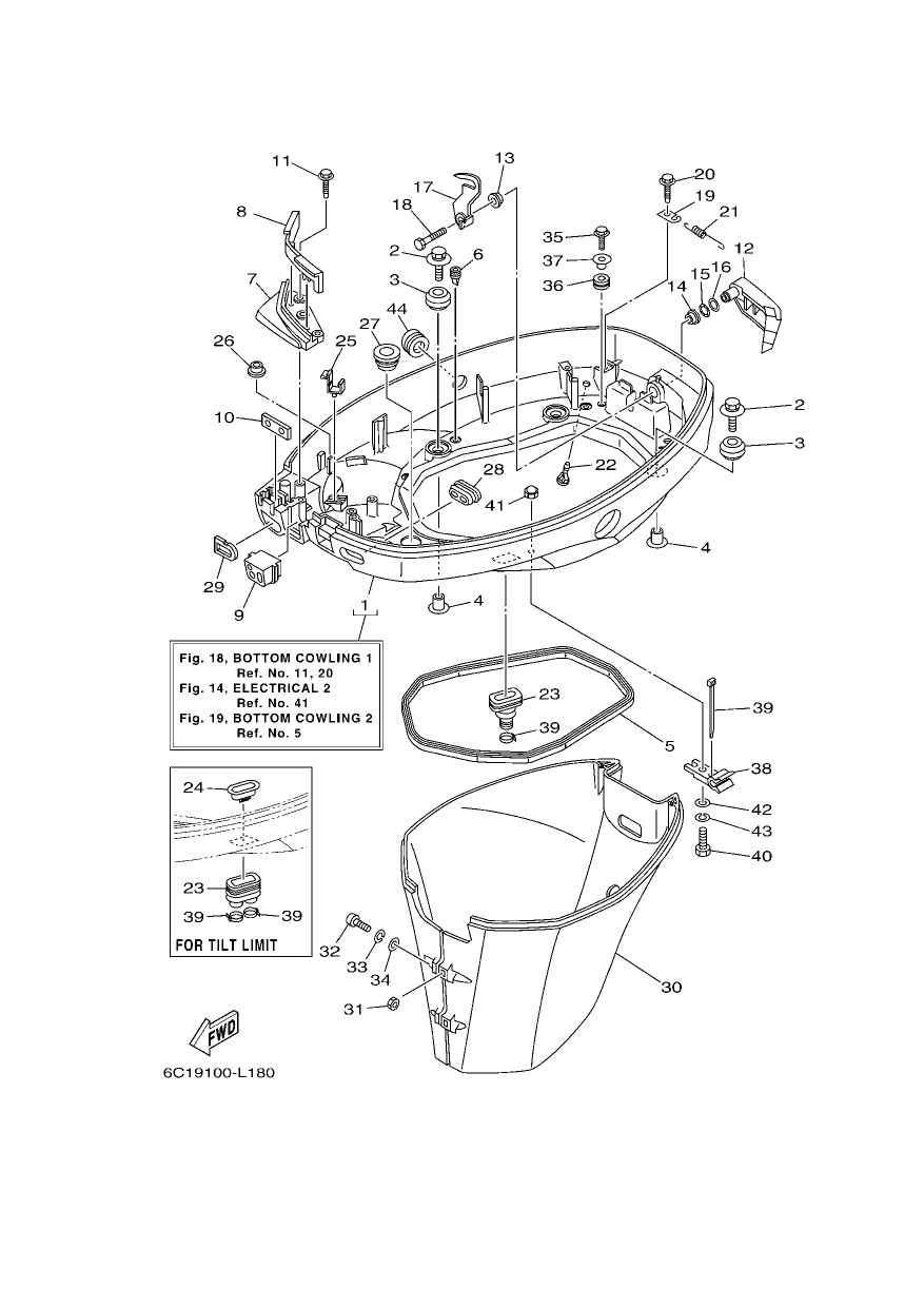 BOTTOM COWLING 1