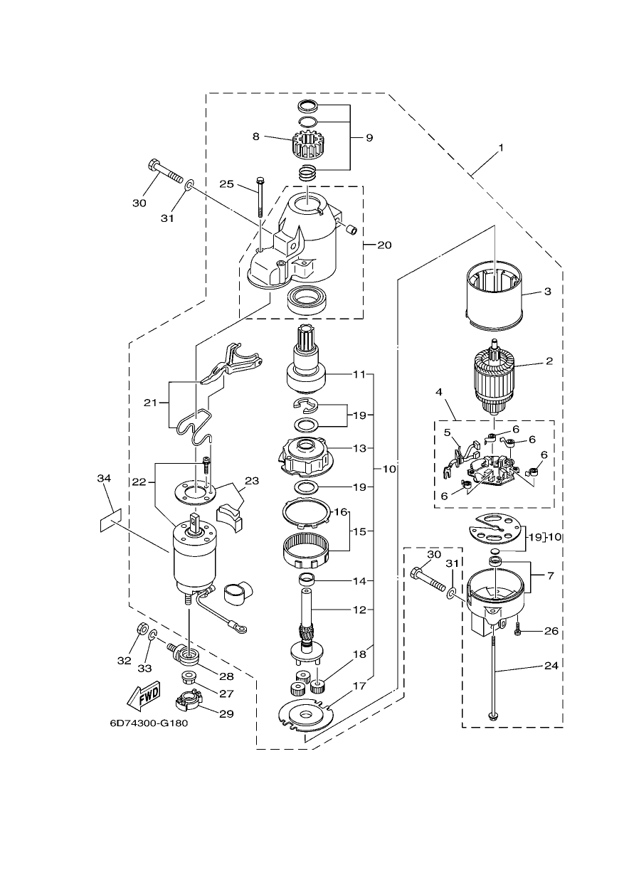 STARTING MOTOR