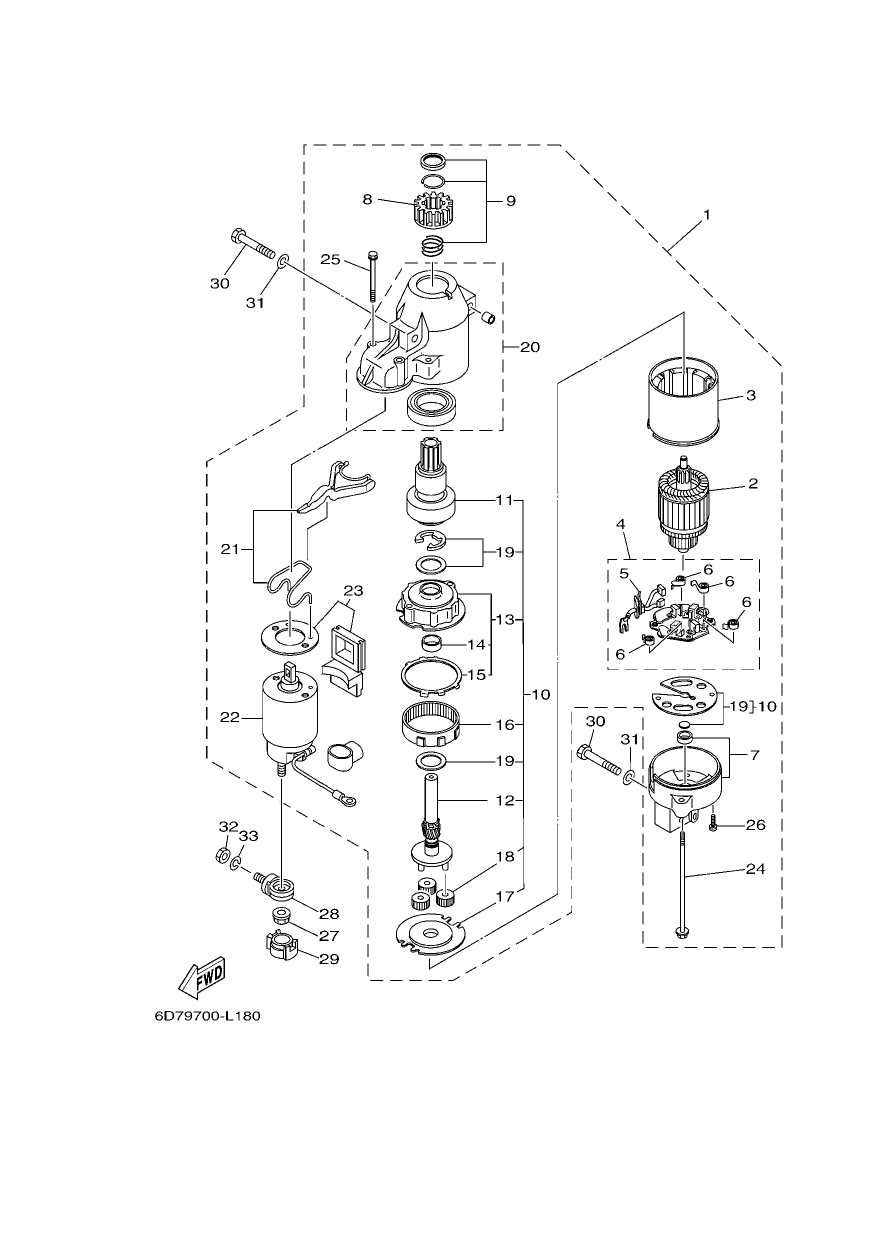 STARTING MOTOR